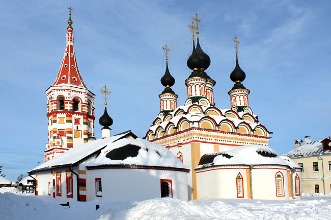Лазаревская и Антипьевская церкви в Суздале