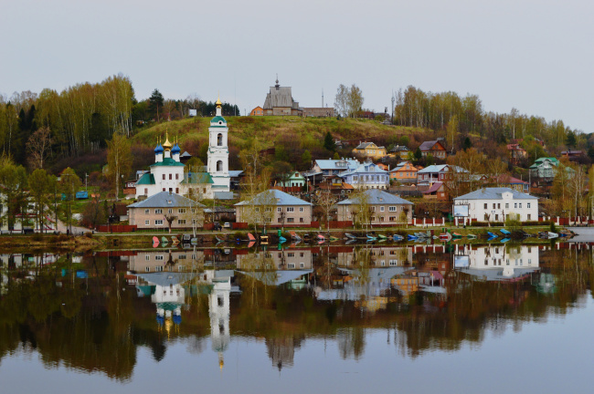 Плёс - волжская жемчужина.