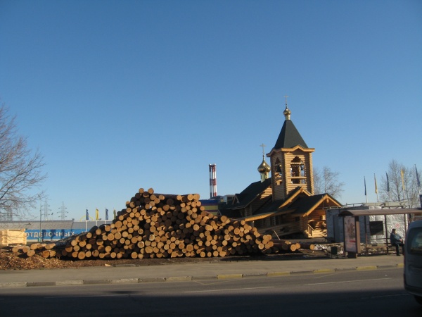 Церковь Саввы Освященного в Люблино.