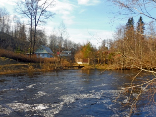 Оредеж, апрель