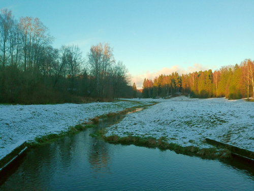 Славянка осенью