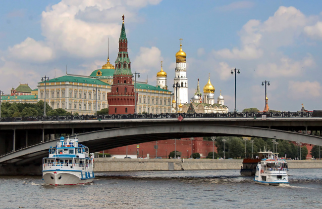 вид на Кремль