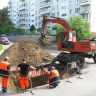 Авария! Прорыв водовода.